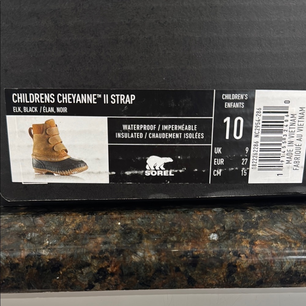 Sorel Cheyanne Boots Brown and Black